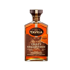 Strong drink Tavria Craft Collection Spiced 40% 0,5 l (holá láhev)