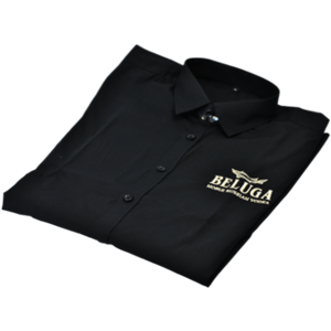 Beluga Pánska Košile Černá, Velikost M