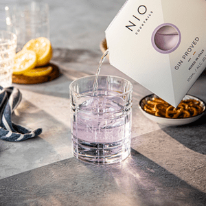 NIO Cocktails Gin Proved 20,2% 0,1L (dárkové balení kazeta)
