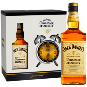 Jack Daniel´s Honey 35% 0.7L (dárkové balení s budíkem)