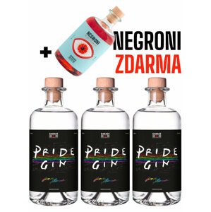 3x Garage 22 Pride gin + Negroni Zdarma