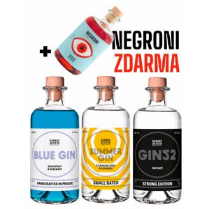 Garage 22 Summer, Gin52, Blue Gin + Negroni Zdarma
