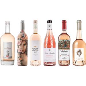 Degustační Balíček Růžového Vína Premium 6 x 0.75L lahví